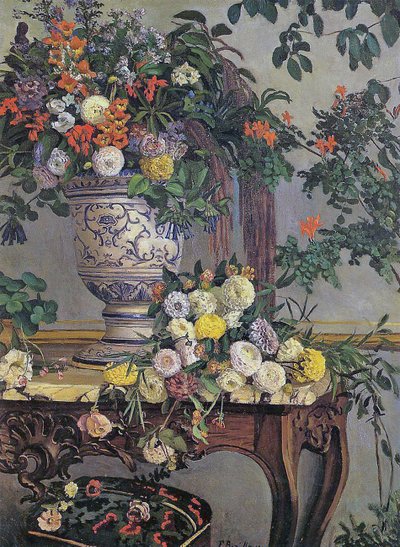 Flores, 1868 de Jean Frederic Bazille